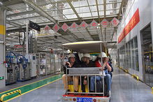 世界的长城 海外媒体走进长城工厂活动直击